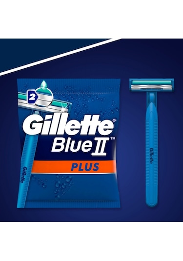 Gillette Blue2 Plus Kullan-At Tıraş Bıçağı 10'lu
