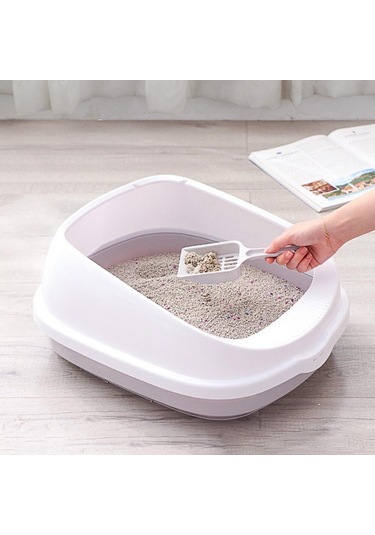 Suntek 16 Inç Üstü Açık Kedi Çöp Kutusu Kürekli Kediler Sistemi