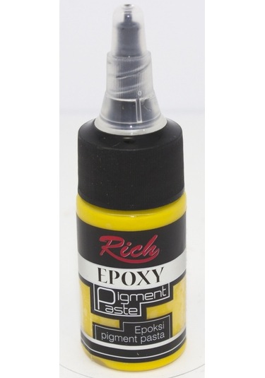 Rich Epoksi Reçine Pigment Renklendirici Boya 20 Cc. Sarı
