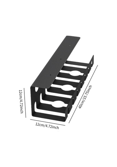 Suntek 2 Parça Tel Düzenleyici Kablo Tepsisi Masa Altı Boş