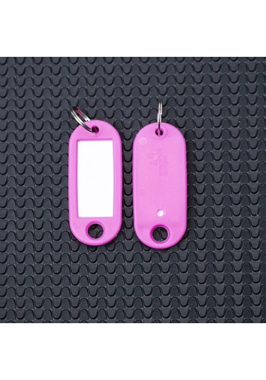 Singree 50 Parçalık Renkli Anahtar Etiketi Seti - Pratik Ve Dayanıklı Organizasyon Çözümü 50 Adet