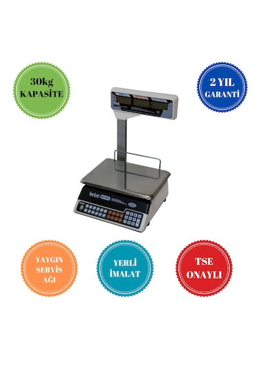 Etb 1601-b 30 Kg Terazi