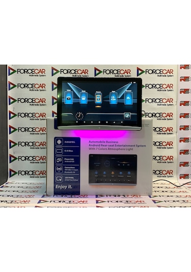 Her Araca Uyumlu Android 10.6 İnç Ambiyanslı Portatif Başlık