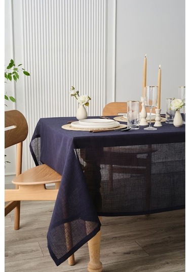 Karaca Christina Masa Örtüsü 140 X 200 Cm Mavi Mavi