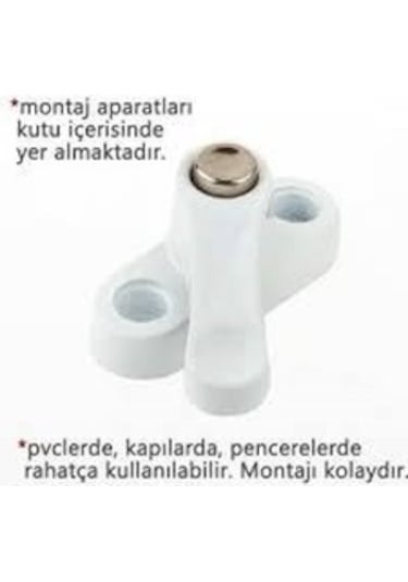 5 Adet Pvc Kapı Pencere Emniyet Kilidi Pimapen Ev Çocuk Bebek N11.681