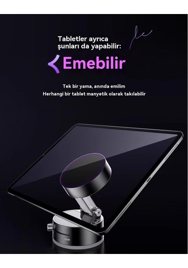 Pazly Vakum Adsorpsiyonlu Araba Cep Telefonu Tutucu Koruyucu Siyah 1 Adet 1 Adet