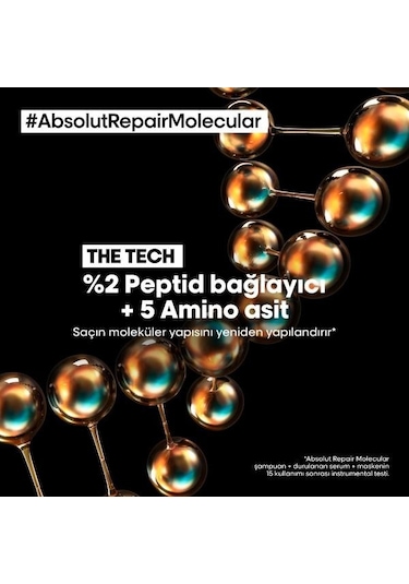 L'oreal Professionnel Serie Expert Absolut Repair Molecular Arındırıcı Şampuan 500 ML