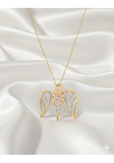 Ariş Pırlanta Şifa Meleği İsrafil Kolye