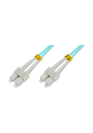 Beek Sc - Sc Fiber Optik Patch Kablo, Multimode Om 3 50/125 Duplex, 3.0mm, Lszh, 20 Metre