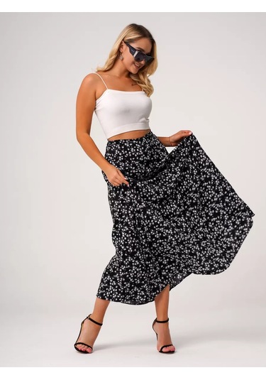 Asi Mi Uzun Maxi Toprak Etek 225805260 Siyah