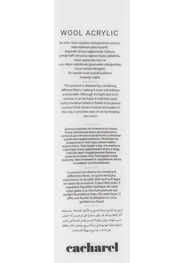 Cacharel Siyah Slim Fit Bisiklet Yaka Triko Kazak
