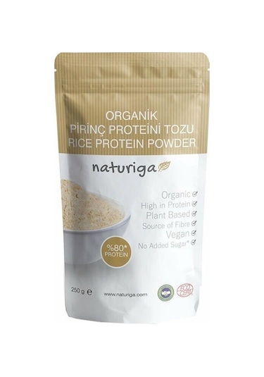 Naturiga Organik Pirinç Proteini Tozu 250 G