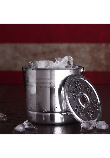 Suntek Magideal Şampanya Buz Kovası Paslanmaz Çelik Bira 1-numara Gümüş