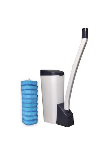 Wellnax Breeze Refresh Kullan At Süngerli ve Deterjanlı Tuvalet Fırçası