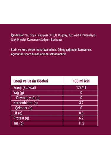 Aiko Tuzu Azaltılmış Soya Sosu 250 Cc Cam
