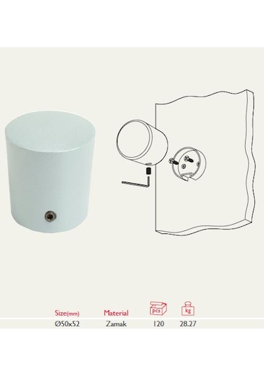 Gürçay Kabin Kapı Kolu 25.658