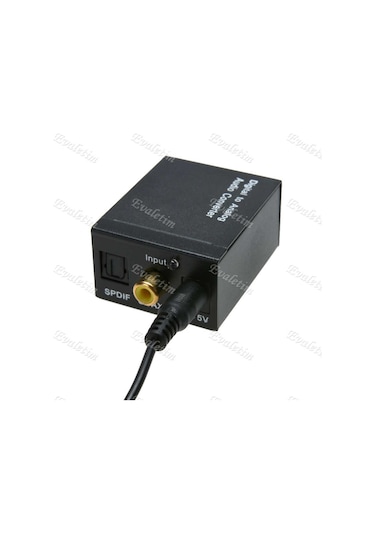 Dijital To Analog Optik 5057P 3.5Mm Ses Tos Rca Dönüştürücü Adaptör