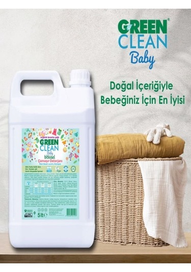 U Green Clean Baby Çamaşır Deterjanı 5 L