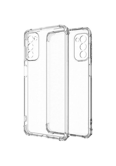 Prolysus Samsung Galaxy Uyumlu S20 Fe Kılıf Anti Shock Etkili Şeffaf Silikon Kılıf