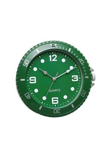 Goldenqian Duvar Saati Modern Tasarım Sessiz Kuvars Iğne Lüks Süpürme Ikinci Ev Yeşil 0m26jc ÇOk Renkli