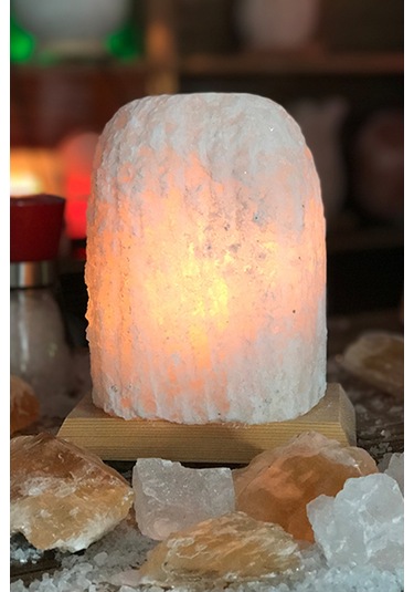 Tuzcu Ahmet Doğal Çankırı Tuz Lambası Beyaz 5-6 KG