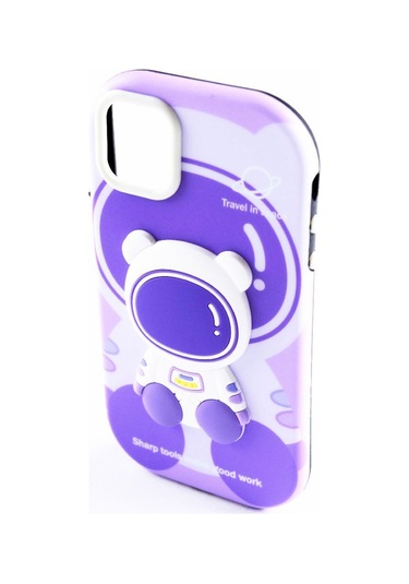 Merci Mt -14 Pro Uyumlu Figure Silicon Astronot Telefon Kılıfı