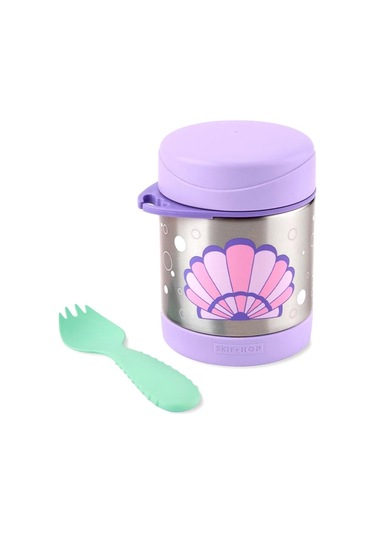 Skip Hop Spark Style Paslanmaz Çelik Termos Deniz Kabuğu Çok Renkli