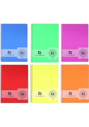 Alex Schoeller Defter Pp Kapak A4 100yp Düz 956