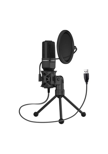 Sf-777 Kayıt Condenser Pop Filtre Kardioid Mikrofon + Tripod