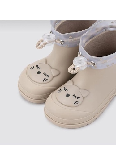 Igor Mendi Gato Beige Çocuk Bej Yağmur Çizmesi W10322-004 Bej