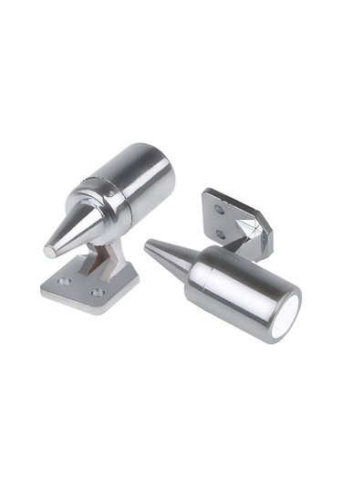 Neevoyu Plastik Otomobil Hayvan Kovucu 2 Adet - Ultrasonik Ve Led Işıkli Rüzgar Aktifli Geyik/yılan Uyarıcı, Gümüş