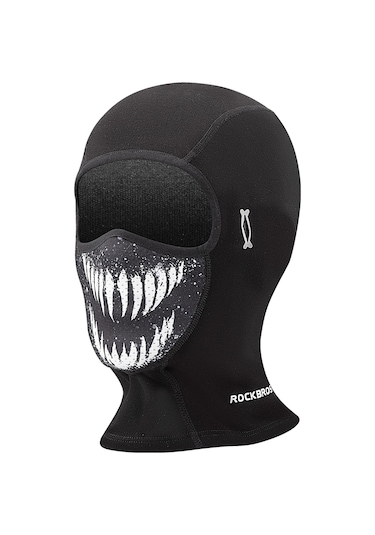 Rockbros Kar Maskesi, Yüz Maskesi, Kış Kar Maskesi, Bisiklet, Siyah
