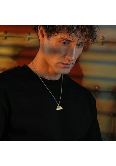 İpek Silver  925 Ayar Gümüş Mitolojik Geyik Unısex Kolye Gümüş