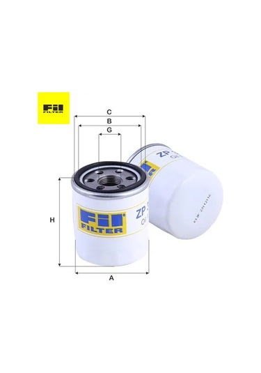 Yağ Filtresi Clio Ii-kangoo 1.2 Fil Filter 7700863124/ W68/ Ls871 Zp3046