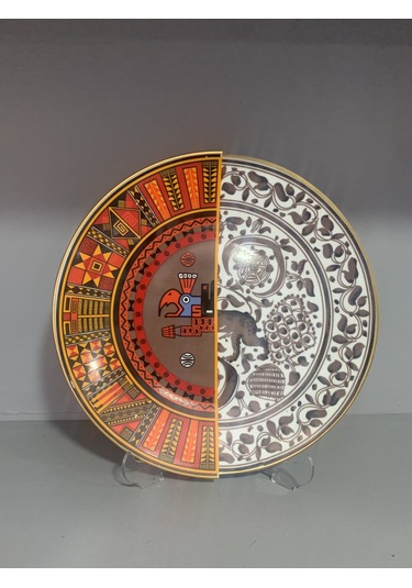 Fermato 6 Kişilik Porselen Servis Tabağı Seti Winston Serisi Çok Renkli