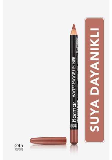 Flormar Waterproof Lipliner Sudan Etkilenmeyen Dudak Kalemi 245 Natural