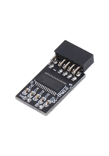 Pazly Gigabyte Uyumlu Tpm 2.0 Modülü - 12 Pin Spı/lpc Arayüzü, Güvenlik Kartı, Intel/amd Anakartlar İçin