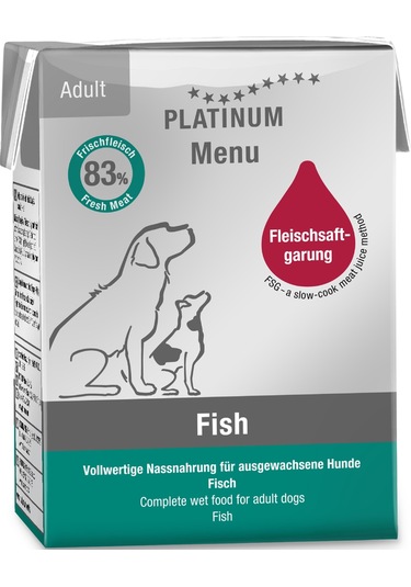Platinum Balıklı Köpek Yaş Maması 185 G