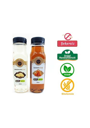 ESPERADO - 2 Lİ ŞURUP SETİ - BEYAZ ÇİKOLATA * KARAMEL  ARO