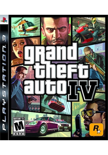 Grand Theft Auto 4 PS3 Oyun