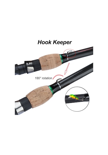 MSO Casting Rod 2.4 M Karbon Fiber Teleskopik  Olta Kamış