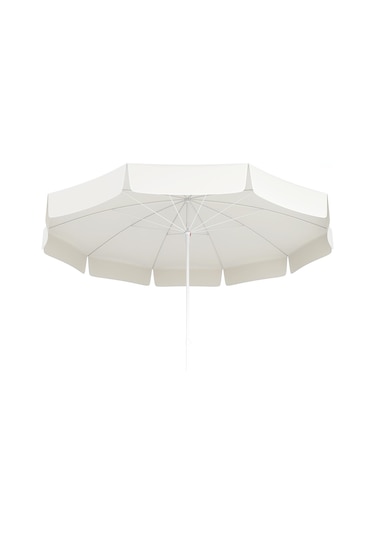 Türklersemsiye Tevalli Parasol'S 100/10 Lüks Plaj Ve Bahçe Şemsiye - Krem