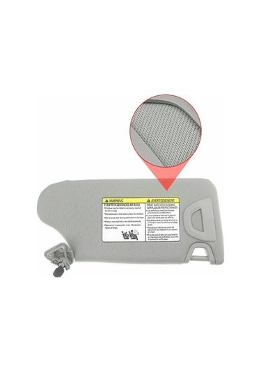 Wondernest Nissan Teana 2013-2016 96401-3ta2a Uyumlu Sürücü Tarafı Gri Güneşlik