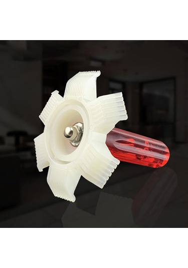 Springsun Klima, Buzdolabı Ve Radyatör Temizliği İçin 4'lü Set: Tıraş Fırçası, Plastik + Çelik Kanat Combı Ve Katlanabilir Fırça