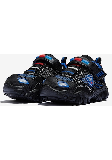 Skechers Damager İii - Lil Patroller Boys N Siyah Işıklı Spor Ayakkabı 400020n Bkrb