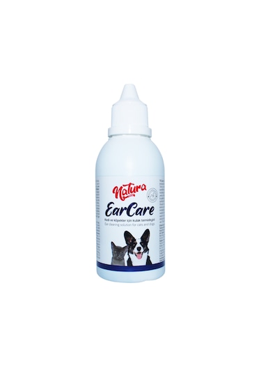 Natura Ear Care Kedi ve Köpekler İçin Kulak Temizleme Solüsyonu 100 ML