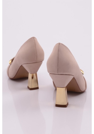 Dgn 30905 Kadin Üçgen Taşli Topuklu Ayakkabi 30905-1710-R13732 Bej Dgn 30905 Kadin Üçgen Taşli Topuklu Ayakkabi 30905-1710-R13732 Bej