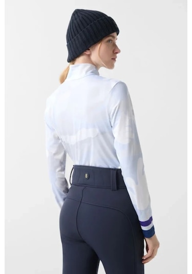 Bogner Sport First Layer Beline Termal Kadın Kayak Içlik İçlik Beyaz - Mavi