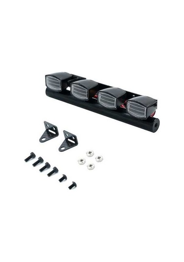 Novahub Trx-4 Ve Scx10 İçin 4'lü Led Aydınlatma Seti - 5v-7.4v Alüminyum Rc Aracı Aksesuarı