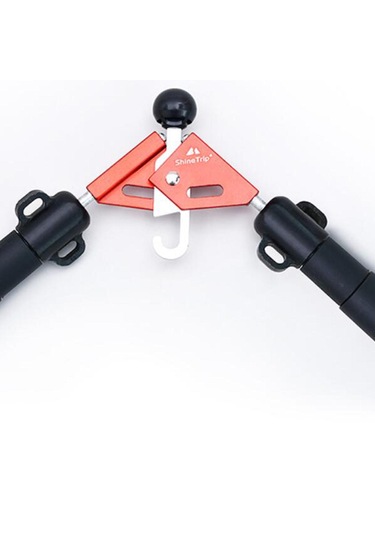 Suntek Muşamba Direği Uç Kapağı Gölgelik Çadır Desteği Dokuma İle Kırmızı